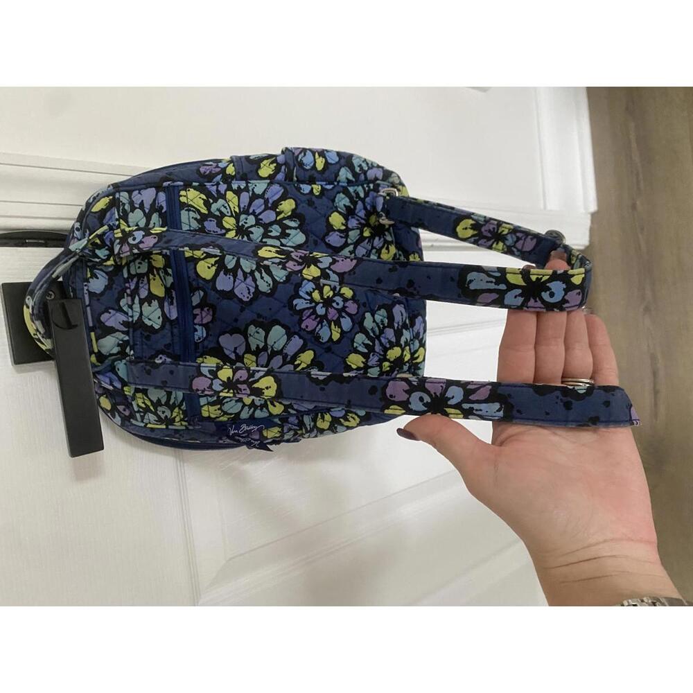Vera Bradley - Floral Pattern Quilted Women's Mini Backpack - Picture 5 of 8